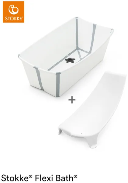 Flexi Bath ja vastasyntyneen tuki - valkoinen