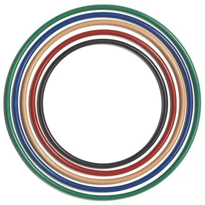 Valerie Objects Trivets Lasinalussetti Mix, 5 moniväristä