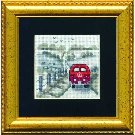 Permin Kirjontasetti VW 11x11cm