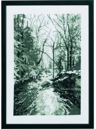 Permin Kirjontasetti Metsäpuro 21x29cm