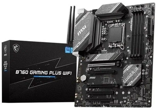 MSI B760 GAMING PLUS WIFI Emolevy - Intel B760 - Intel LGA1700 - DDR5 RAM - ATX