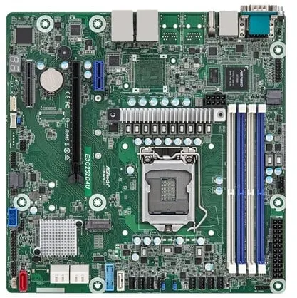 ASRock Rack E3C252D4U - emolevy - micro ATX - LGA1200 - C252 - Intel C252 - Intel LGA1200 - DDR4 RAM - Micro-ATX