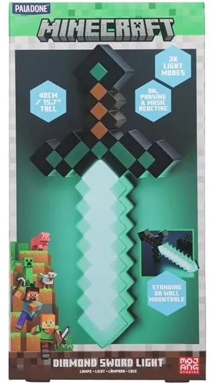 Paladone - Minecraft Diamond Sword Light - Lamput