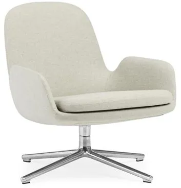 Normann Copenhagen Era Nojatuoli Matala Swivel-alumiinilla/Main Line Flax MLF20