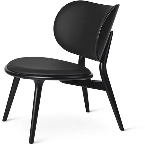 Mater The Lounge Chair Nojatuoli Musta Pyökki