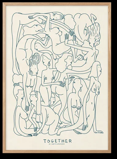 Juliste Peléton Together 70x100