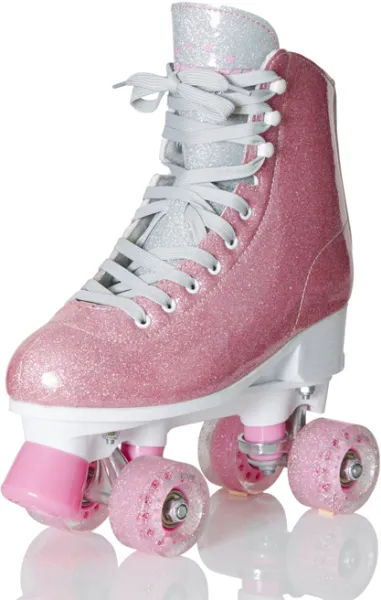 Supreme Rollers - Del Rey säädettävä rullaluistin - Koko 35-38 - Pinkki