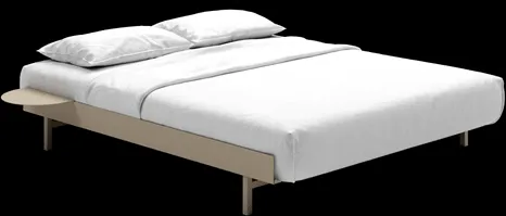 MOEBE Bed Sängynrunko 90-180 cm Hiekka