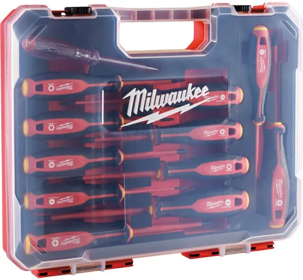 Milwaukee Ruuvimeisselisarja VDE, 12 osaa
