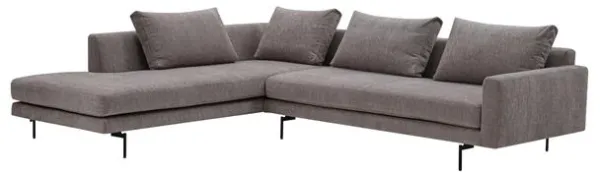 Wendelbo Edge V2 Modulsohva 12+34 Soft 3/Musta