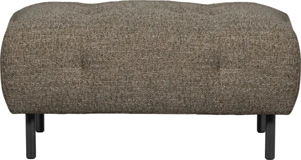 Lloyd, Sohvapuffi, tummanruskea, H45x90x90 cm