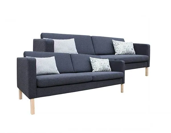 Stouby Bace sohvasarja 2+3 hlöä MainLine Flax -kankaalla