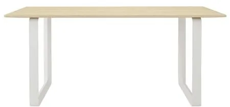 Muuto 70/70 Ruokapöytä 170x85 Tammi Viilu/Valkoinen