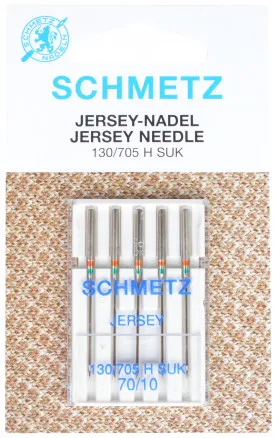 Schmetz ompelukoneen neulat Jersey 70 - 5 kpl