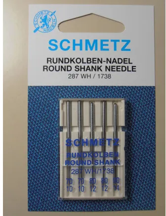 Schmetz ompelukoneen neulat 287 WH-1738 koko 90 - 5 kpl.